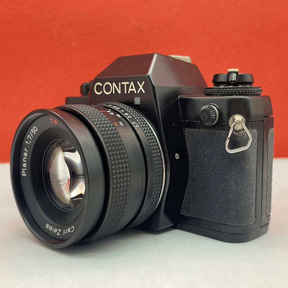 ▽05 CONTAX 139 QUARTZ Carl Zeiss Planar F7 50mm T* AEJ 一眼レフ フィルムカメラ ボディ レンズ 動(dòng)作確認(rèn)済 シャッターOK コンタックス