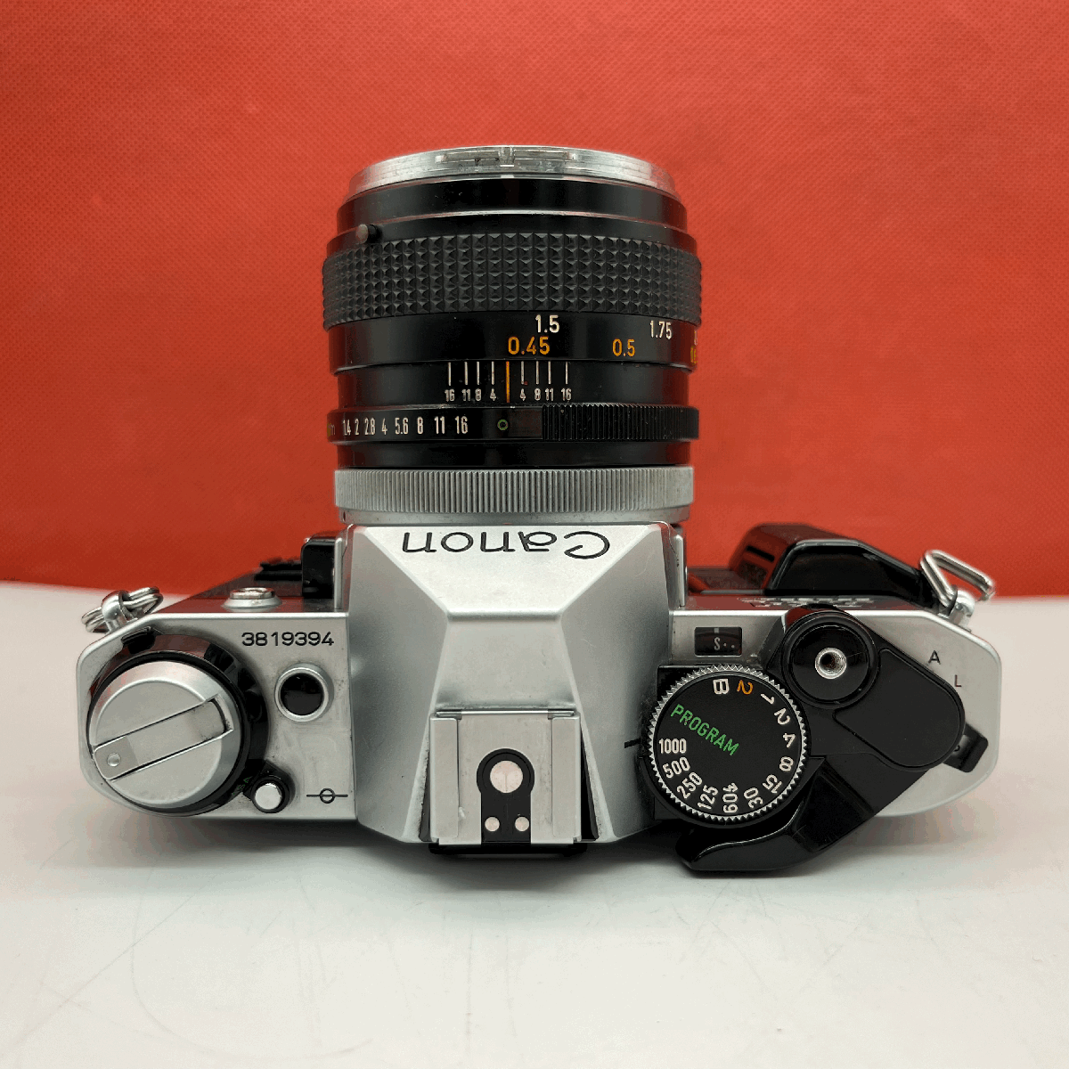 ▽16 Canon AE-1 PROGRAM FD 50mm F1.4 一眼レフ フィルムカメラ