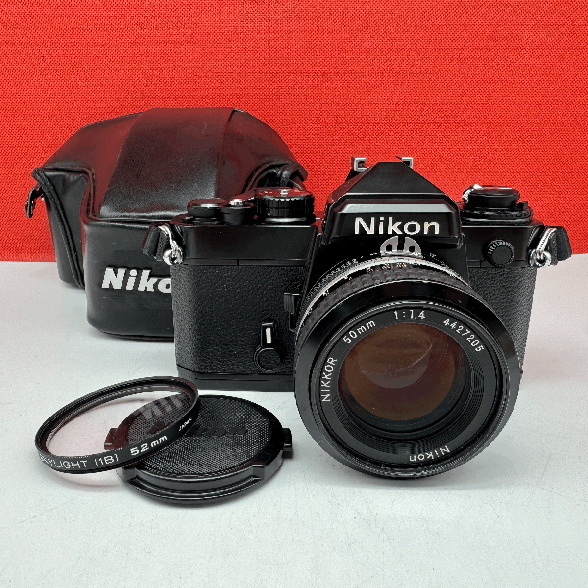 △21 Nikon FE NIKKOR 50mm F1.4 Ai フィルムカメラ 一眼レフ