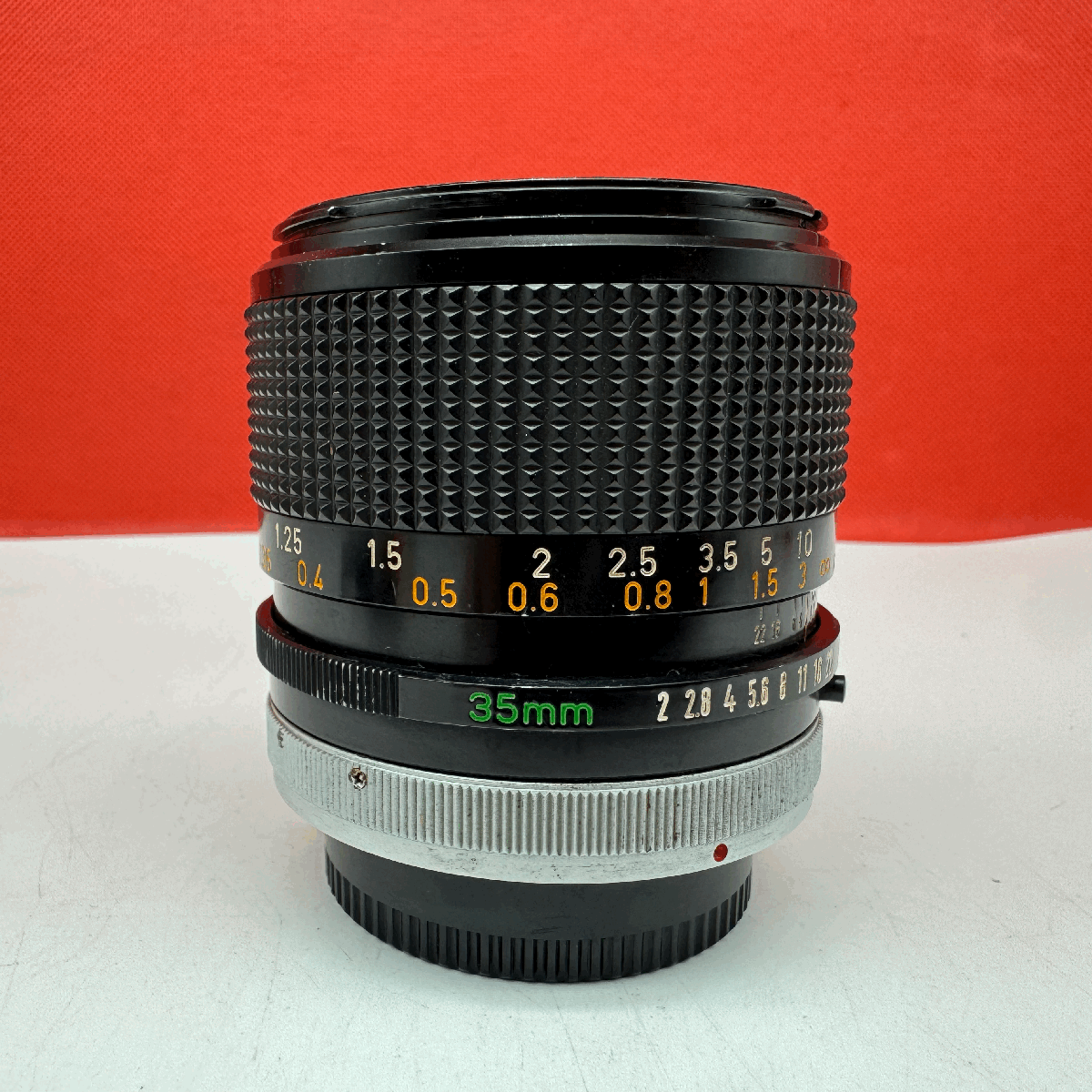 ^23 Canon LENS FD 35mm F2 S.S.C. объектив одиночный подпалина пункт ручной диапазон фокусировки Canon 