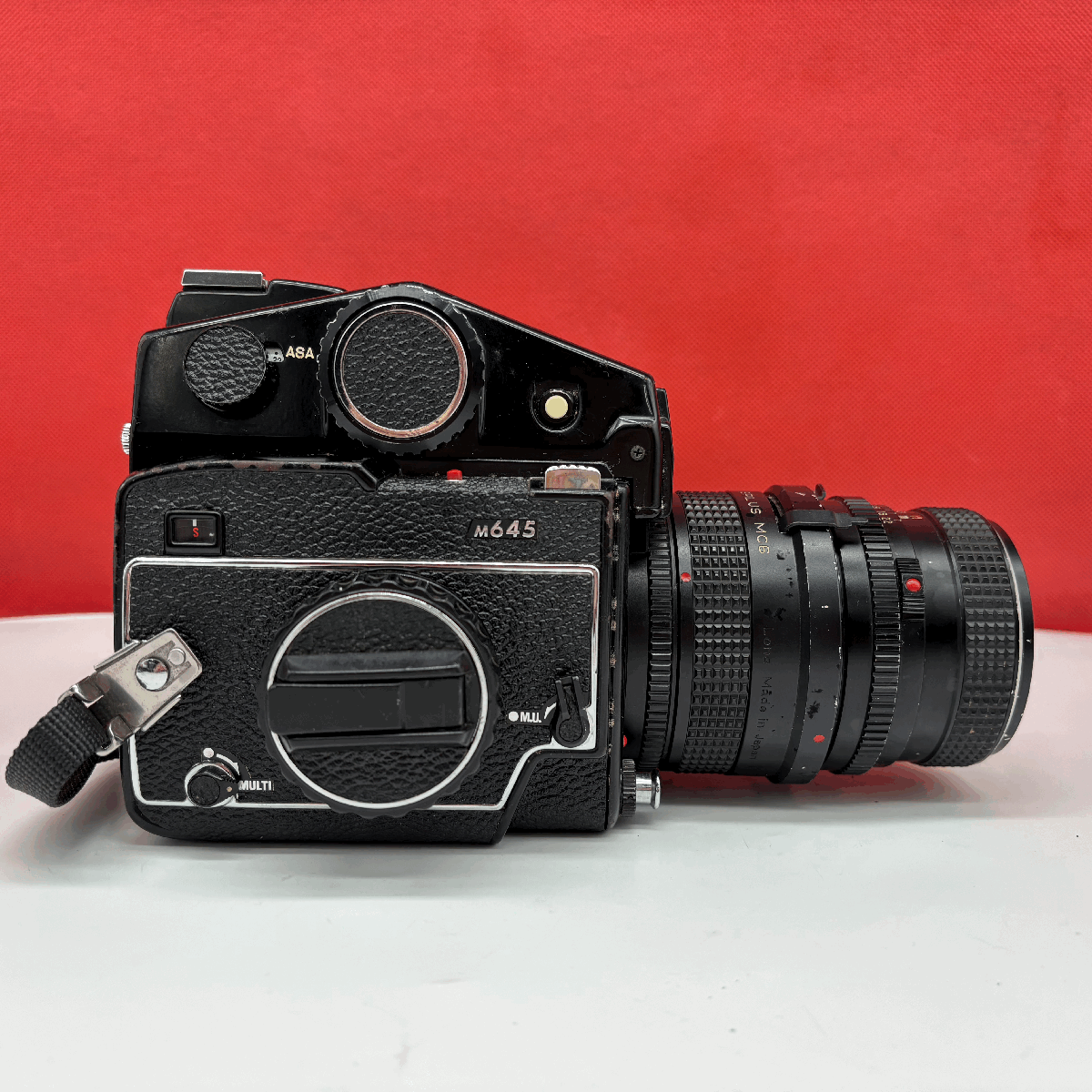 244 MAMIYA M645 PDプリズムファインダー MAMIYA-SEKOR C F2.8