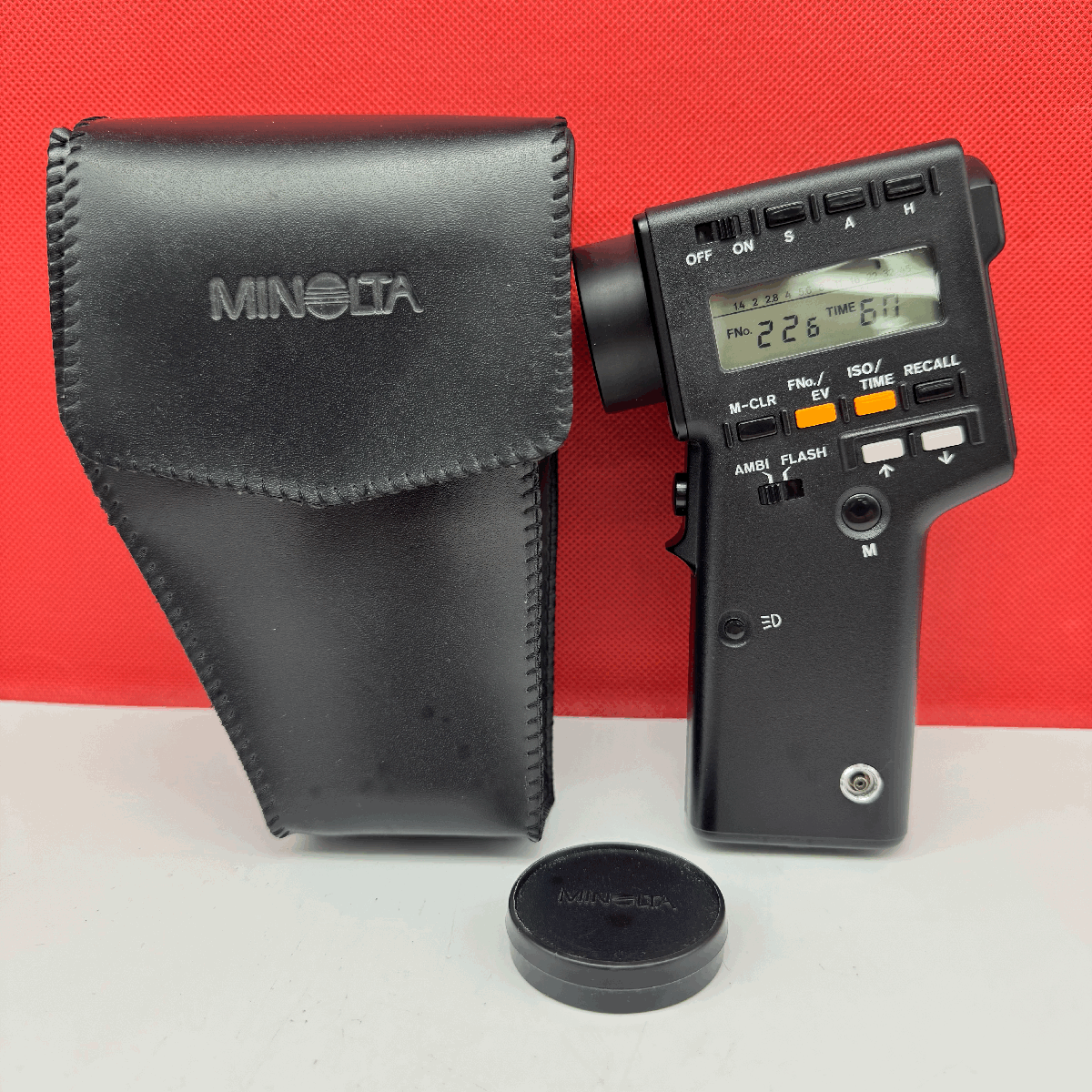 ▲38 MINOLTA SPOTMETER F カメラ アクセサリー スポットメーター 露出計(jì) 動(dòng)作確認(rèn)済 ミノルタ