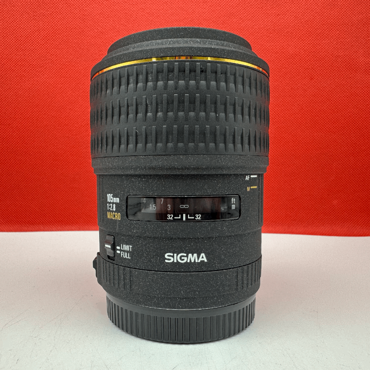▲41 SIGMA EX MACRO 105mm F2.8 カメラ レンズ オートフォーカス Canon用 ジャンク キャノン シグマ