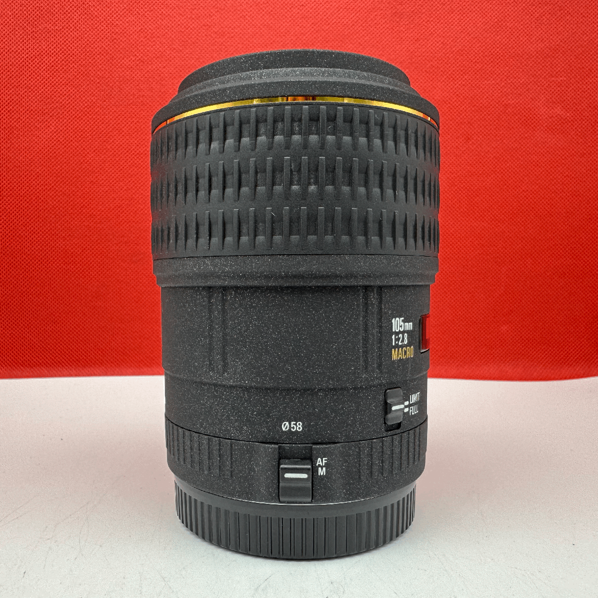 ▲41 SIGMA EX MACRO 105mm F2.8 カメラ レンズ オートフォーカス Canon用 ジャンク キャノン シグマ