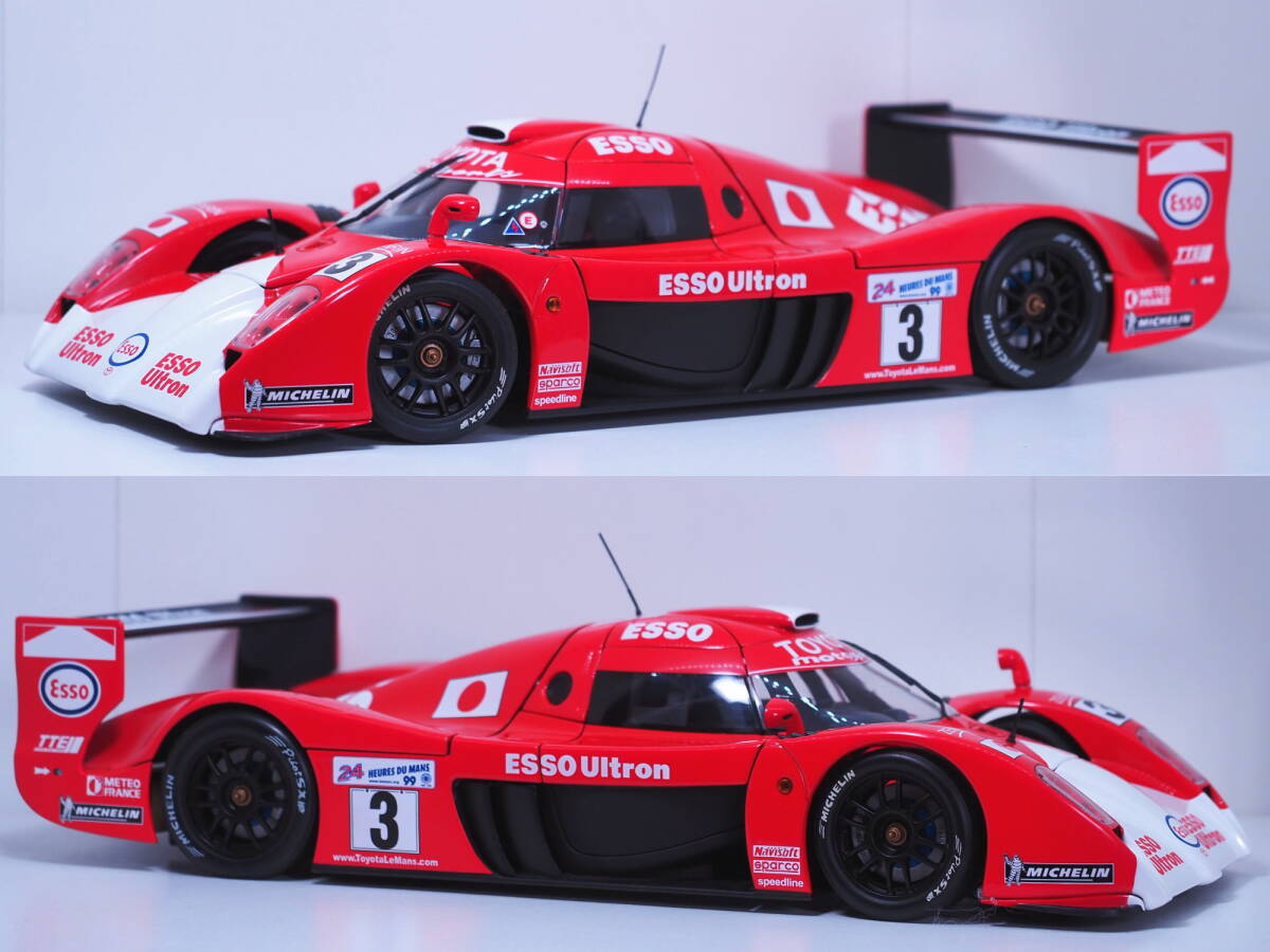 1/18 AUTOart トヨタ TS020 片山右京/鈴木利男/土屋圭市 オートアート トヨタ TS020 1/18 AUTOart TOYOTA ル・マン24H