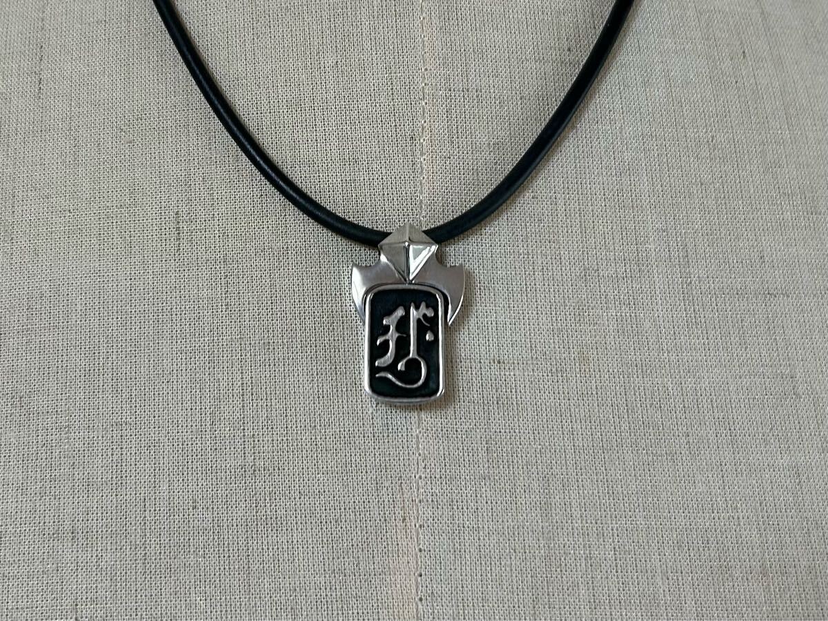 新品 ゲルマニウム 梵字 シルバー925 ネックレス 小 アクセサリー_画像5
