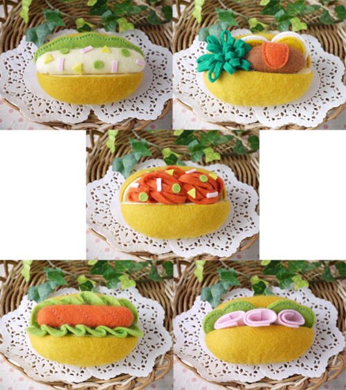 パンチくんの型紙屋さん?サンドパンいろいろセット?