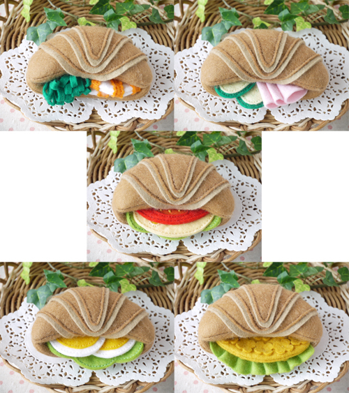 パンチくんの型紙屋さん?サンドパンいろいろセット?