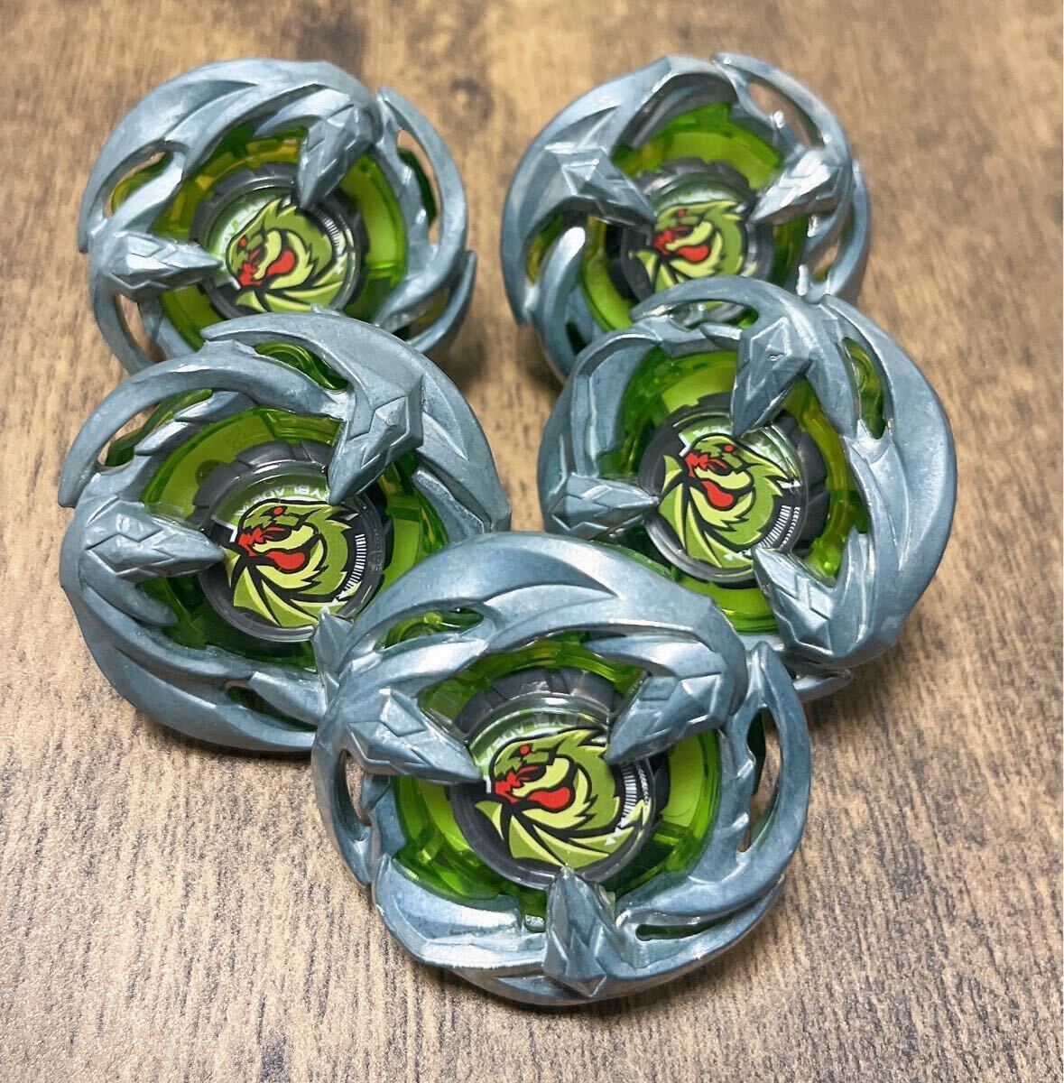 ワイバーンゲイル5-80GB アニメカラーver 5个セット ベイブレードX BX-24 ランダムブースターVol.2 レア タカラトミー beyblade 国内正规品