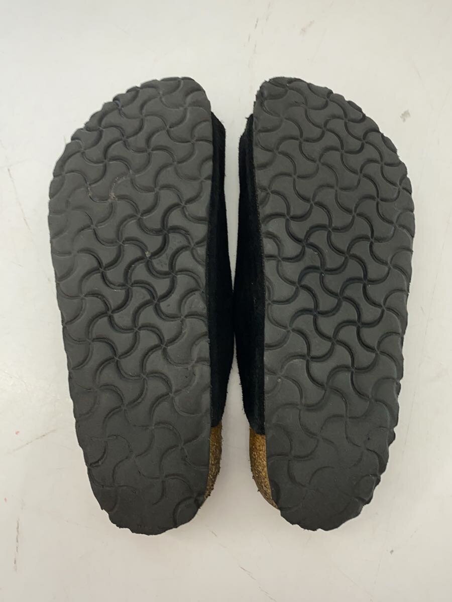 BIRKENSTOCK◆サンダル/40/BLK/スウェード/全體的使用感有