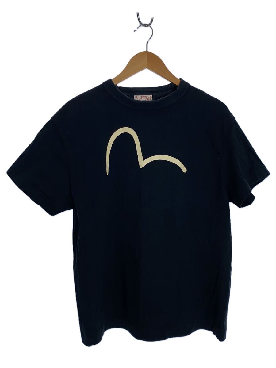 EVISU* футболка /42/ хлопок /BLK