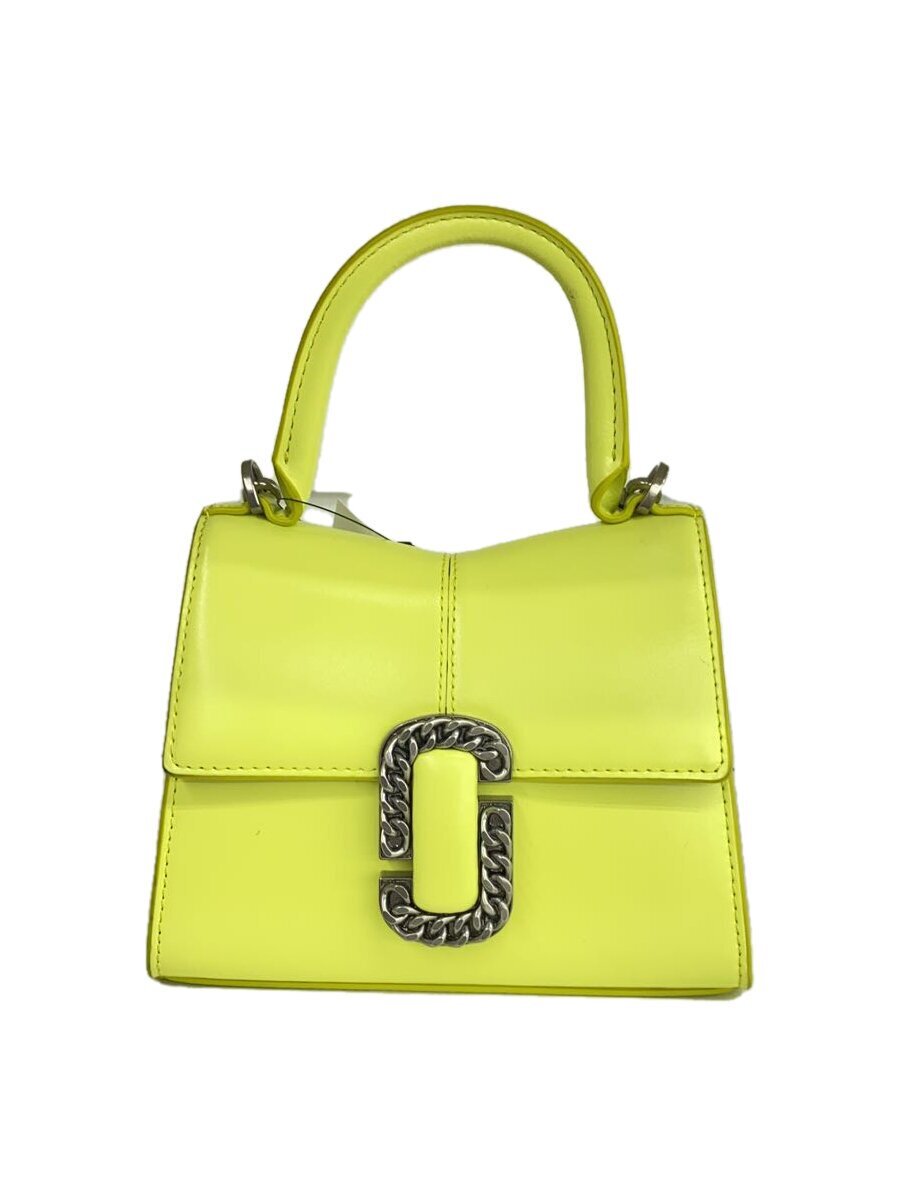 MARC JACOBS◆ショルダーバッグ/レザー/BLK/無地/QC-051066