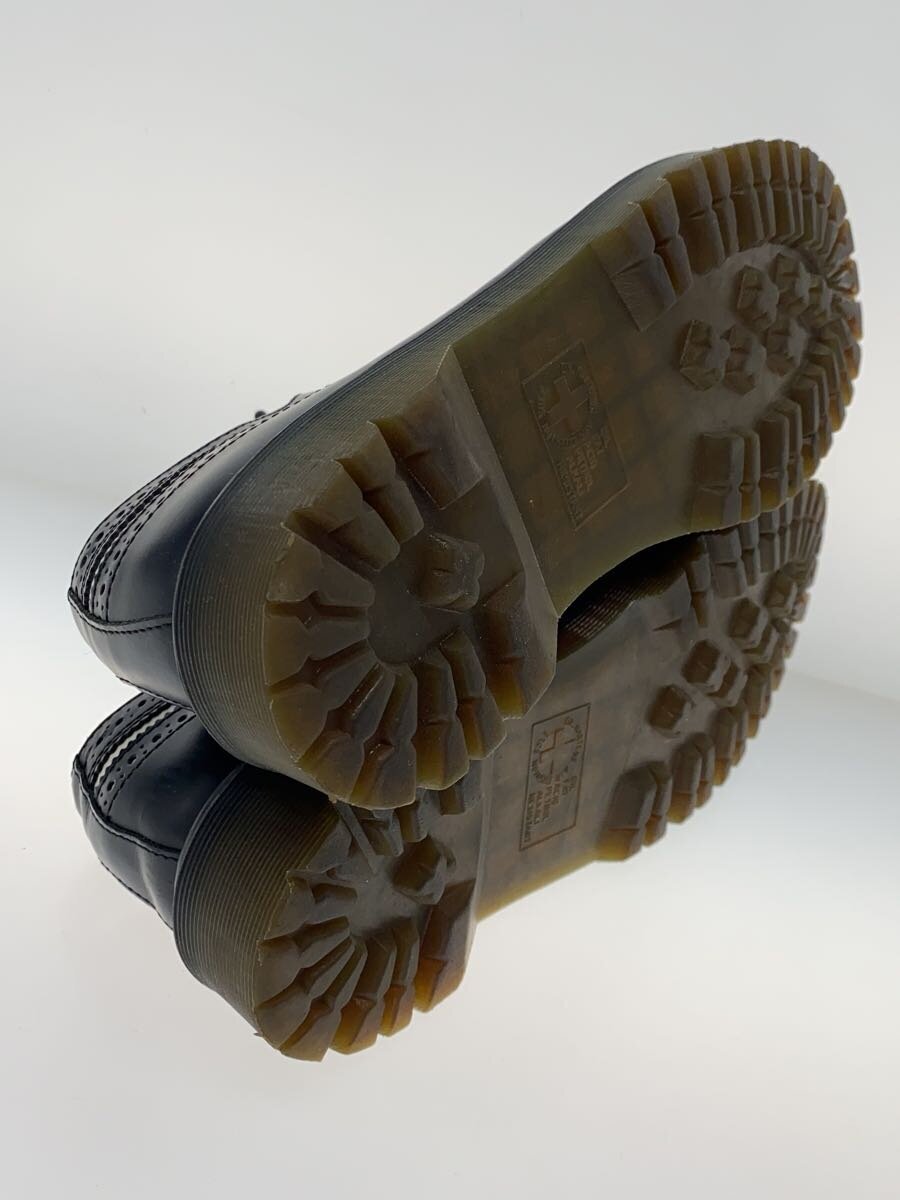 Dr.Martens◆ウィングチップ/バイカラー/ドレスシューズ/UK9/WHT/レザー/10458