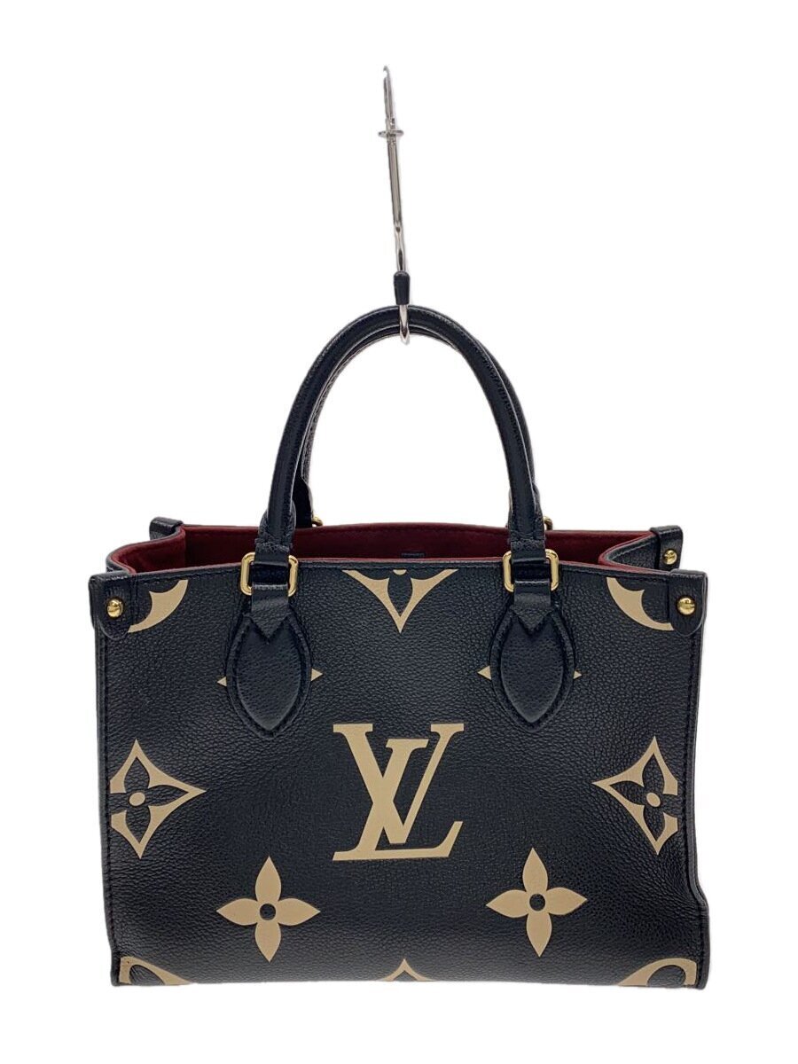 【モノグラム・アンプラント】◆LouisVuitton◆オンザゴー PM LOUIS VUITTON◇オンザゴーPM_モノグラム・アンプラント_BLK/-