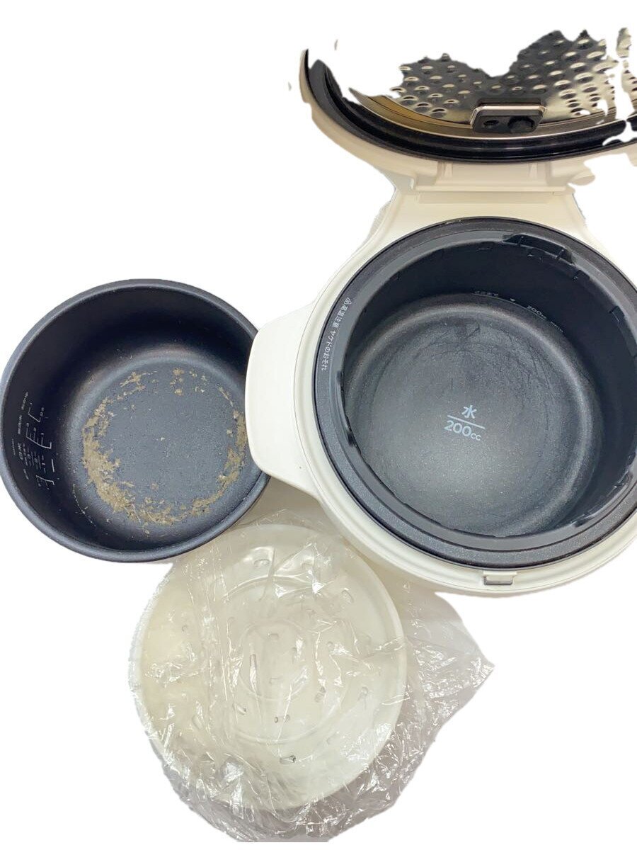 BALMUDA◆炊飯器 The Gohan K03A-WH [ホワイト]_画像7