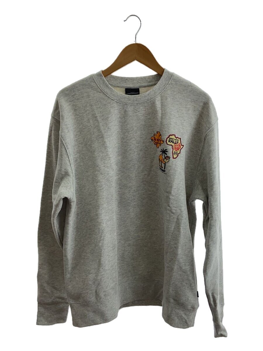 HUF◆TOYOTA LAND CRUISER/スウェット/L/コットン/GRY/FA24 PF00723 Lサイズ