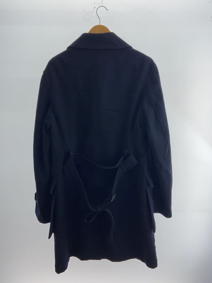 新品未使用⭐︎ MACPHEE 4.2万円　ピーコート　38サイズ　アウター　濃紺 MASU(エムエーエスユー) ジップコートMPFW-CT01241 MPFW-CT01241