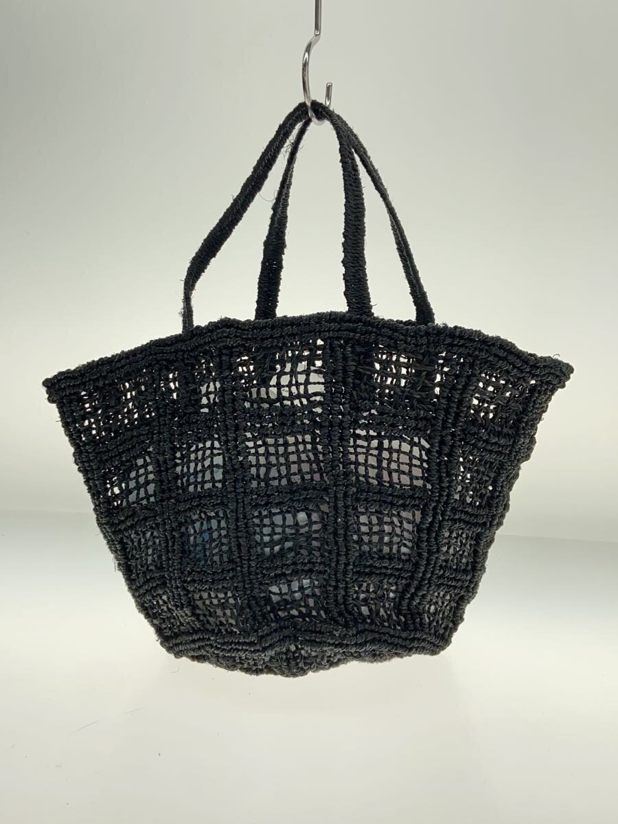 beautiful people かごバック　ブラック beautiful people◇カゴバッグ/-/BLK(トートバッグ)｜売買された