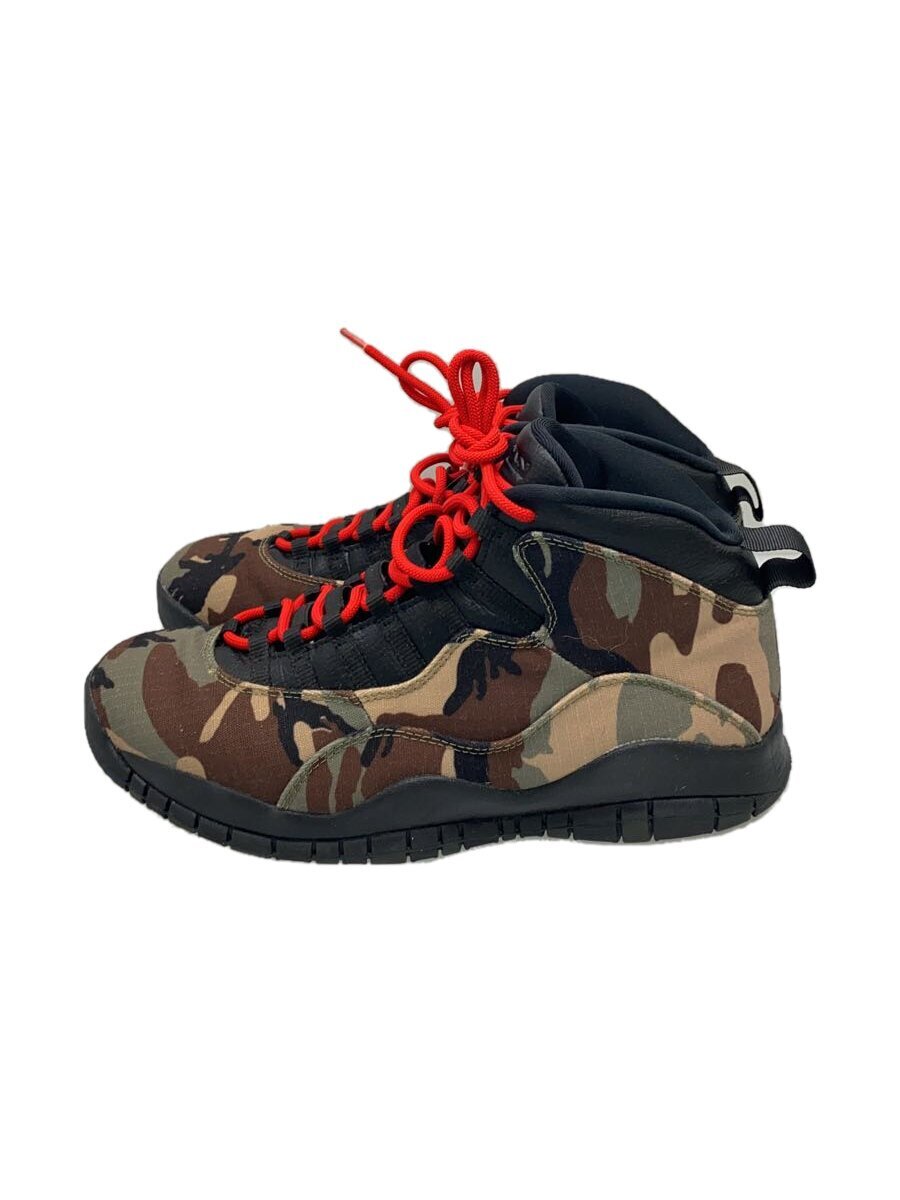 AIR JORDAN 10 RETRO "WOODLAND CAMO" 310805-201 (ミディアムオリーブ/ブラック/ダークアーミー/ダークシンダー)