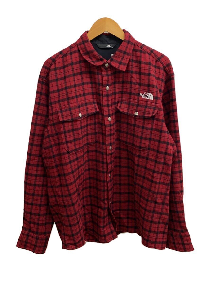 THE NORTH FACE　ブラッシュウッドウールシャツ　XL　ノースフェイス ザ・ノース・フェイス(THE NORTH FACE) 長袖シャツ ブラッシュ