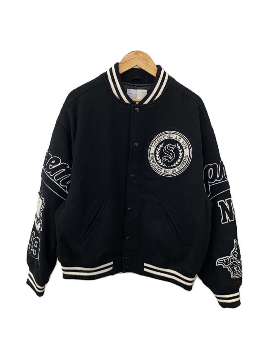ヨビニオンマルル Supreme◇24AW/Veritas Varsity Jacket/スタジャン/L/ウール