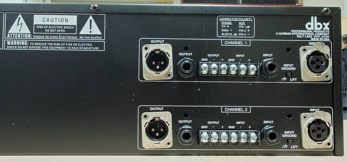 dbx 3231L グラフィックイコライザー GEQ 本體のみ 電源は入りません ※ジャンク扱い品 パーツ取りなどにお使いください