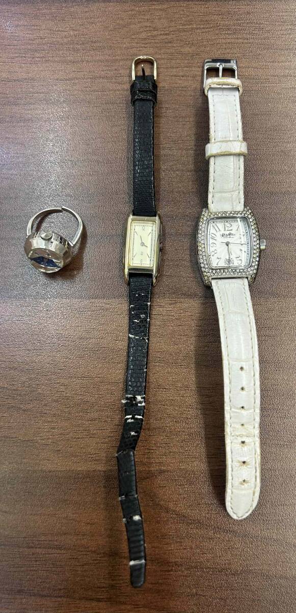 【A23847】稼働 不動 ジャンク 時計 おまとめ 27點 YSL イヴサンローラン CITIZEN シチズン CASIO カシオ 他 ブランド 腕時計 部品パーツ