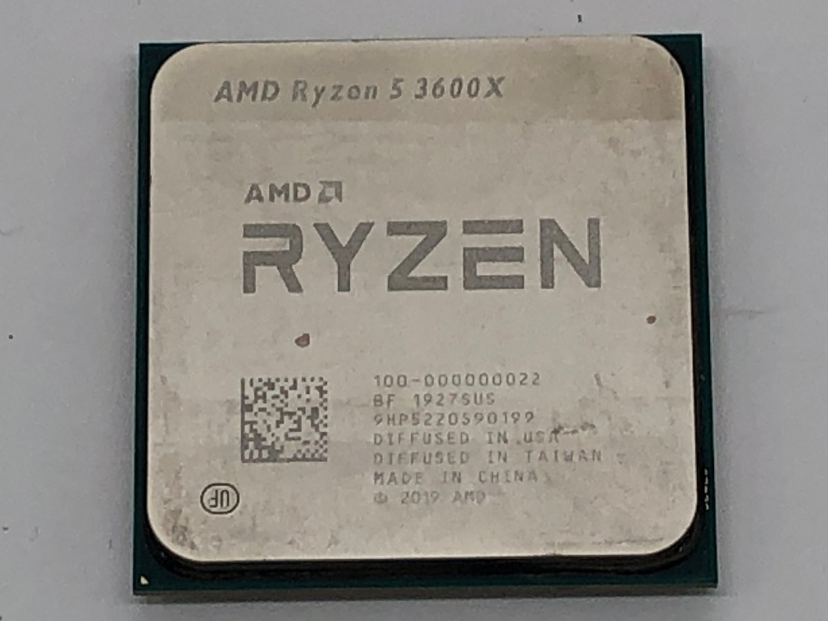 【ハード王】中古CPU/AMD RYZEN5 3600X/14826-C
