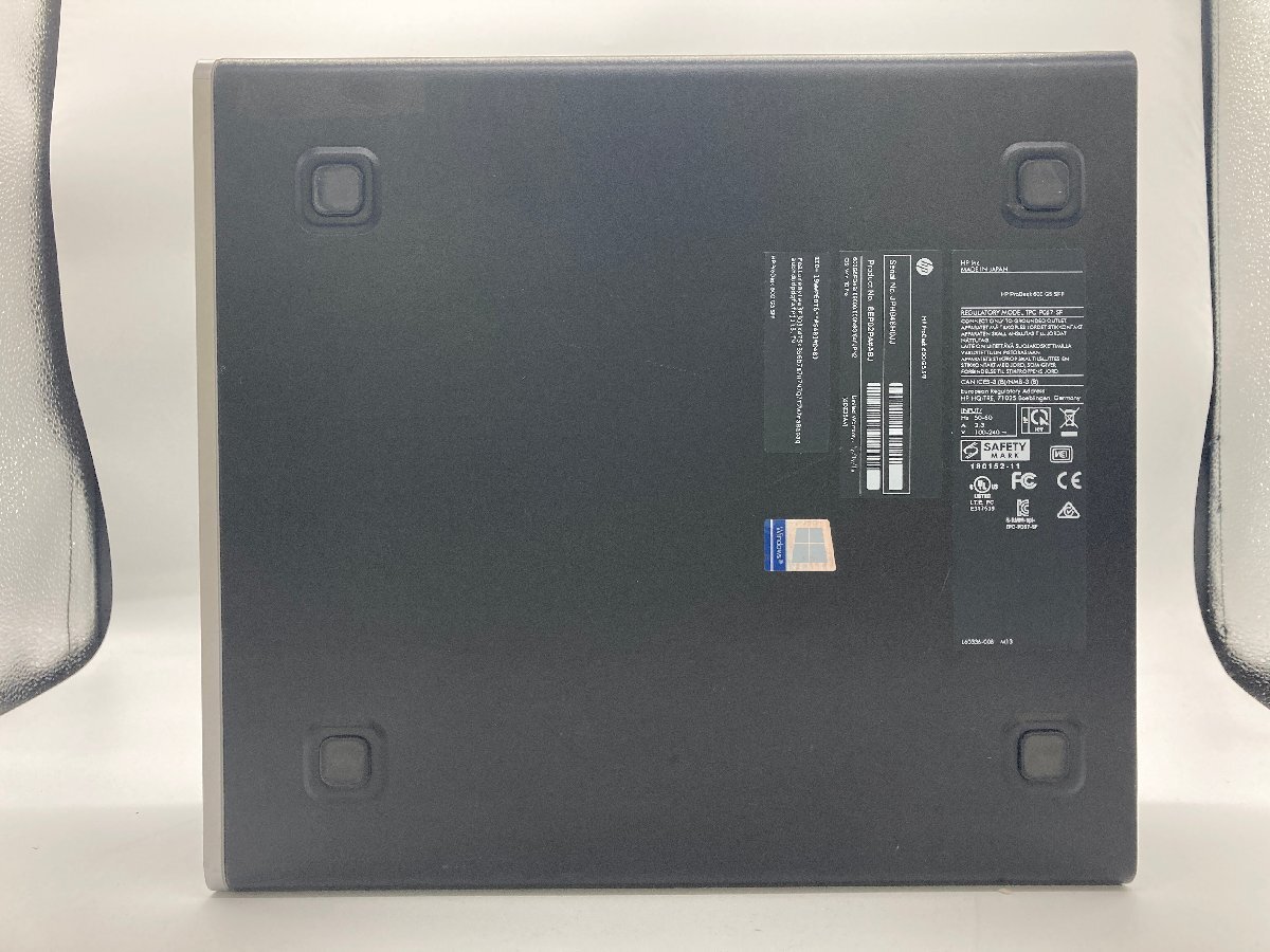 デスク/i5-9500/HP/ProDesk600G5SFF/8GB/ストレージ無(wú)/【ハード王】1円～/13504-G