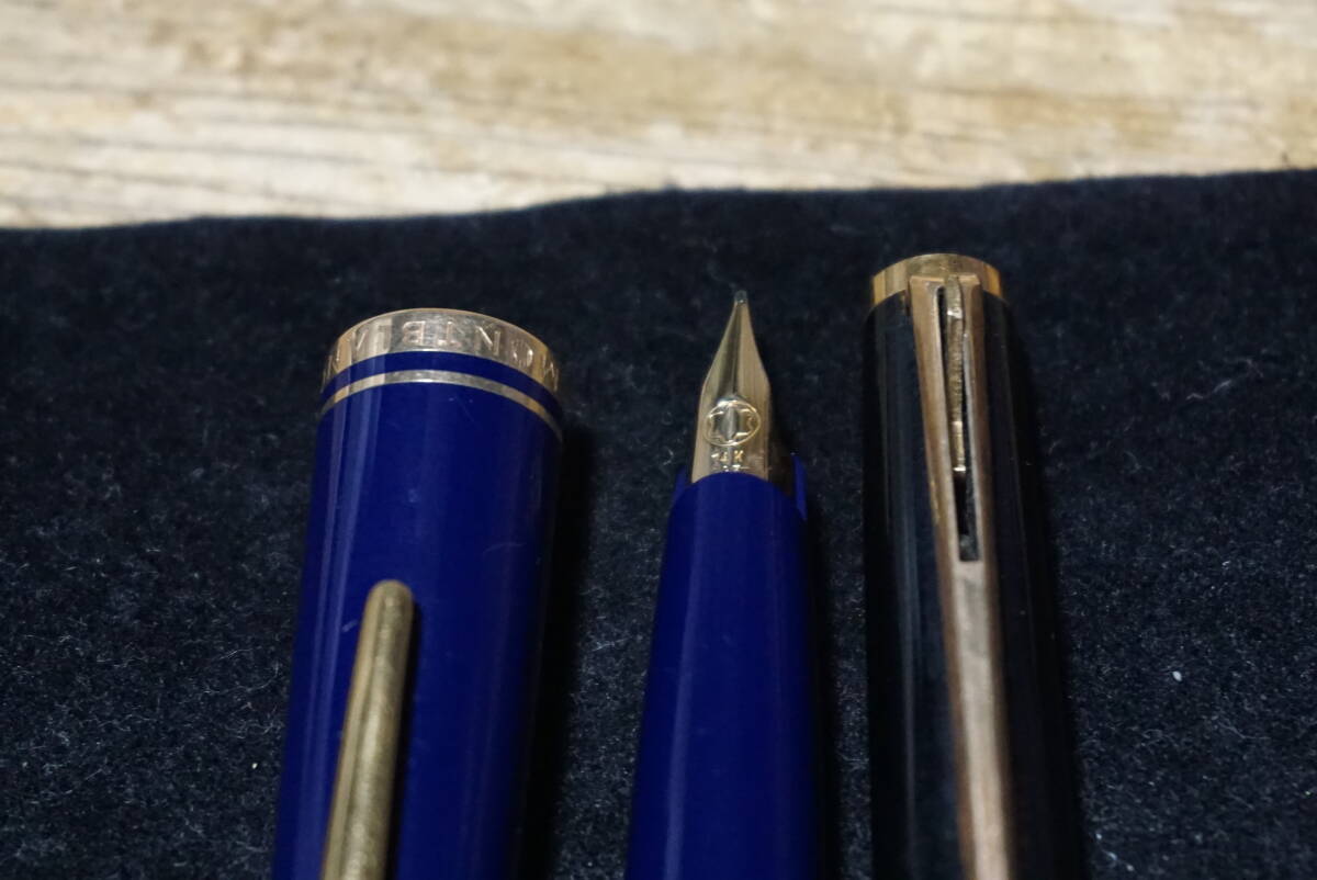 美品あり”MONTBLANC.GENERATION 萬(wàn)年筆?ボールペン”２本組