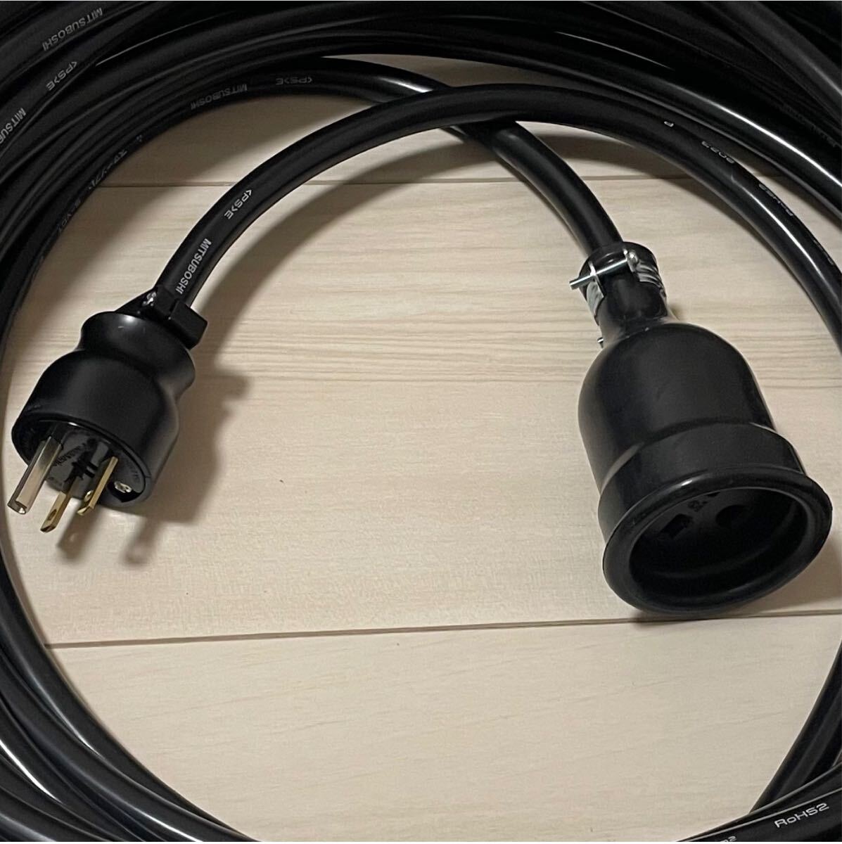 ★防水★長さ指定可能★電気自動車EV 200V延長充電ケーブル　6メートル ☆防水☆長さ指定可能☆電気自動車EV 200V延長充電ケーブル 23