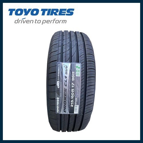 【2021/2025年制】新品 トーヨー 215/60R17 PROXES CL1 SUV 夏タイヤ激安 4本 57356円（送料別）TC-3