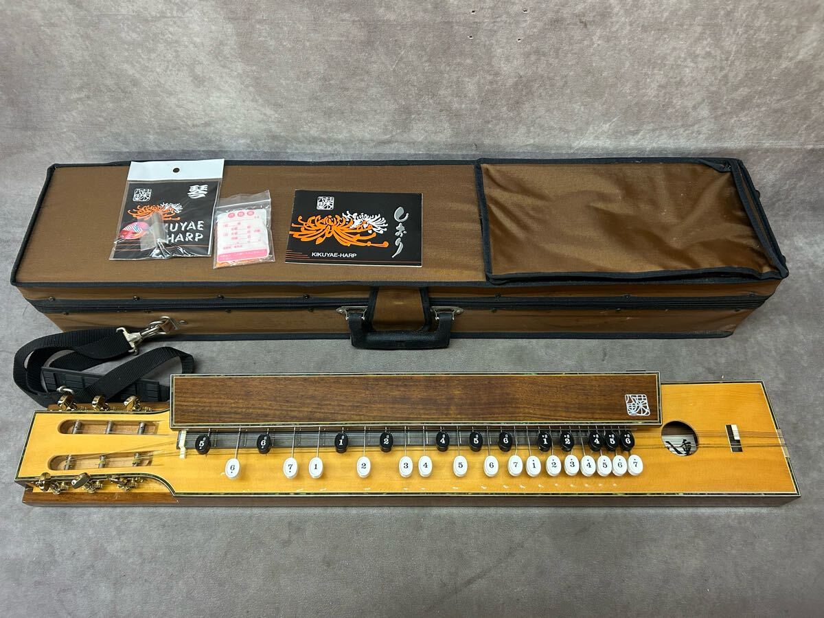 .. -слойный Taisho koto F280S 28 ключ жесткий чехол есть традиционные японские музыкальные инструменты KIKUYAE текущее состояние товар 