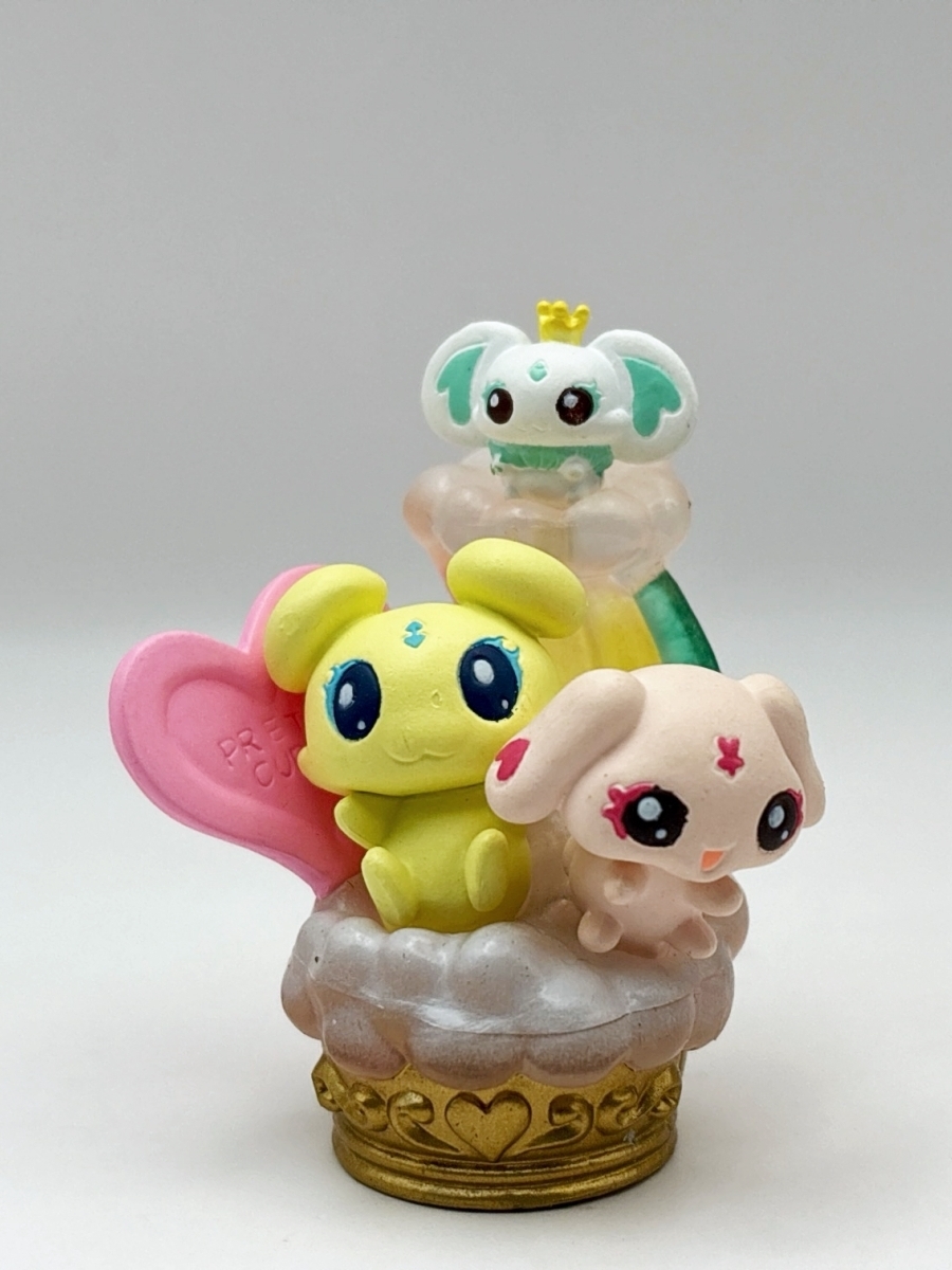 = Bandai = Futari wa Precure Precure Max Heart DXkyua белый /kyua черный / автомобиль i Neal minas и т.п. все 5 вид @ прекрасный девушка фигурка