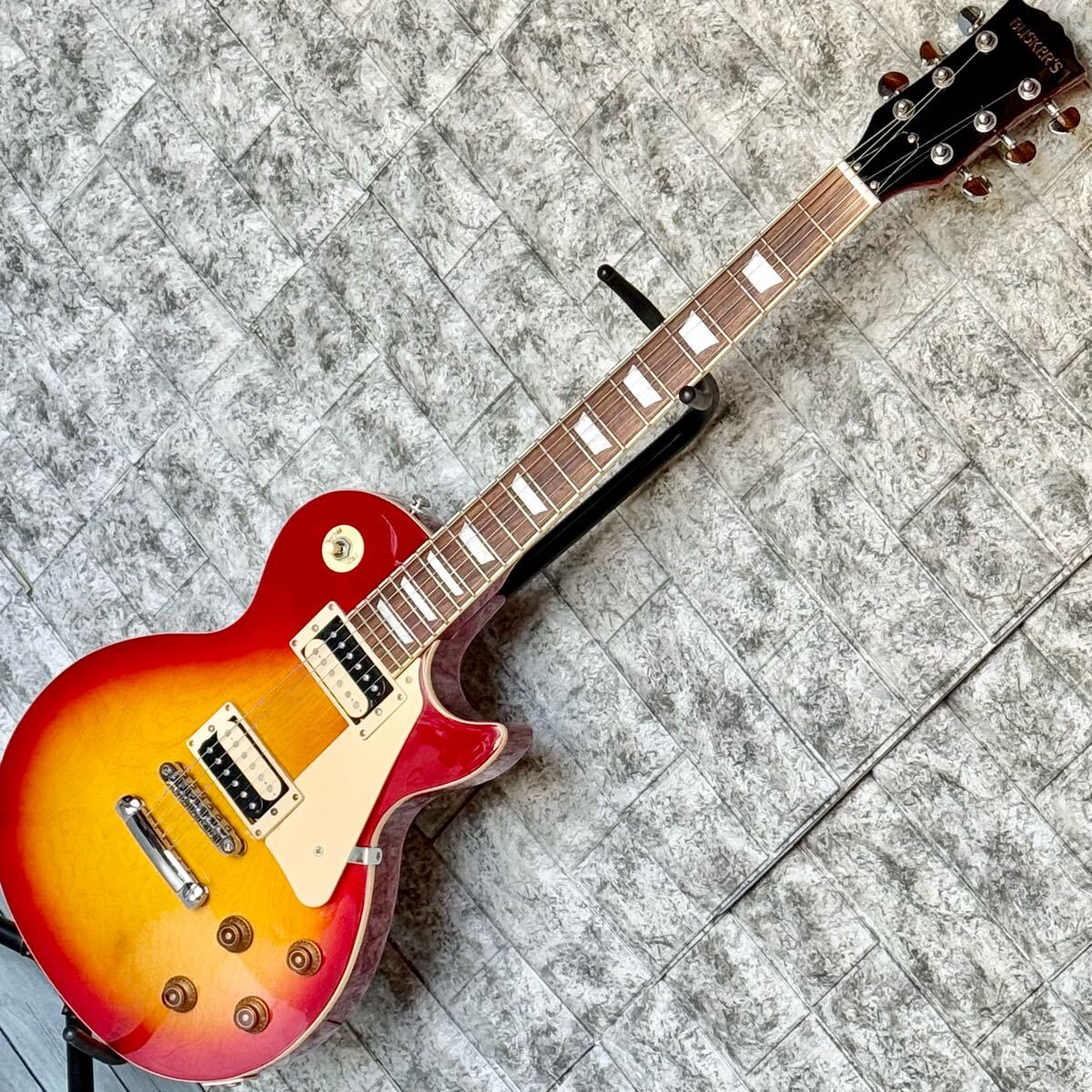 送料無料 BUSKER'S「BLS300」レスポールスタイル