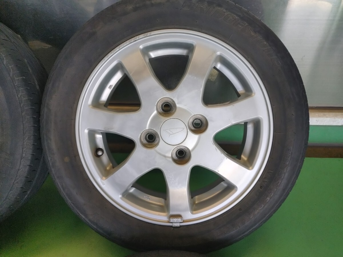 ☆ダイハツ純正アルミタイヤセット☆ミラ☆155/65R14＠44_画像2
