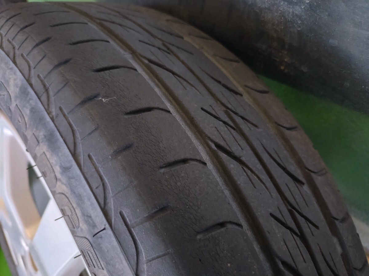 ☆ダイハツ純正アルミタイヤセット☆ミラ☆155/65R14＠44_画像9