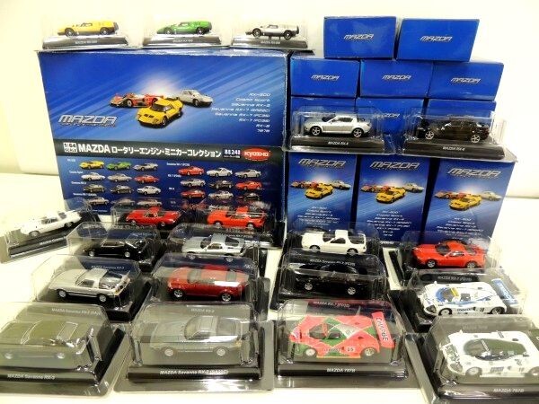 美品/おまとめ20台】京商 1/64 MAZDA/マツダ ロータリーエンジン 美品/おまとめ20台】京商 1/64 MAZDA/マツダ ロータリーエンジン