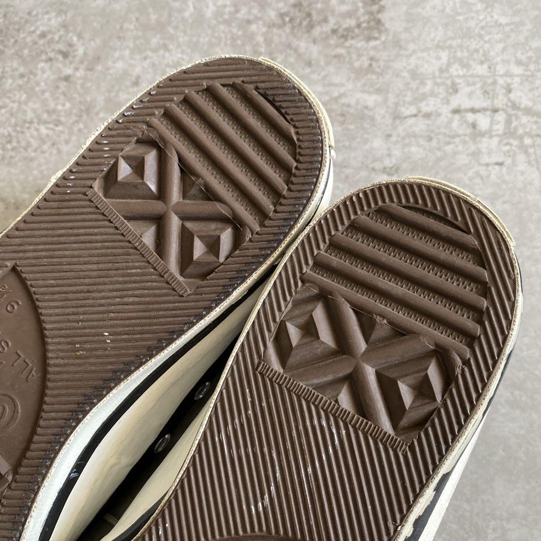 80s USA製 コンバース オールスター OX 黒 ブラック US9.5 80s USA製 コンバース オールスター OX 黒 ブラック US9.5