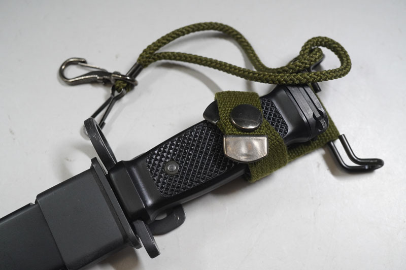 【F523】すてんがん工廠制 「89式小銃用銃剣かも？」 ダミー銃剣　ラバー制　ゴム刃　多用途銃剣
