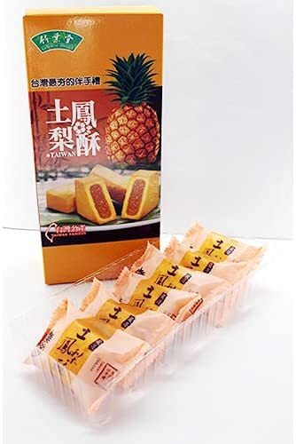 フジフードサービス まとめ買い 竹葉堂 パイナップルケーキ (6個入) 180g × 2箱