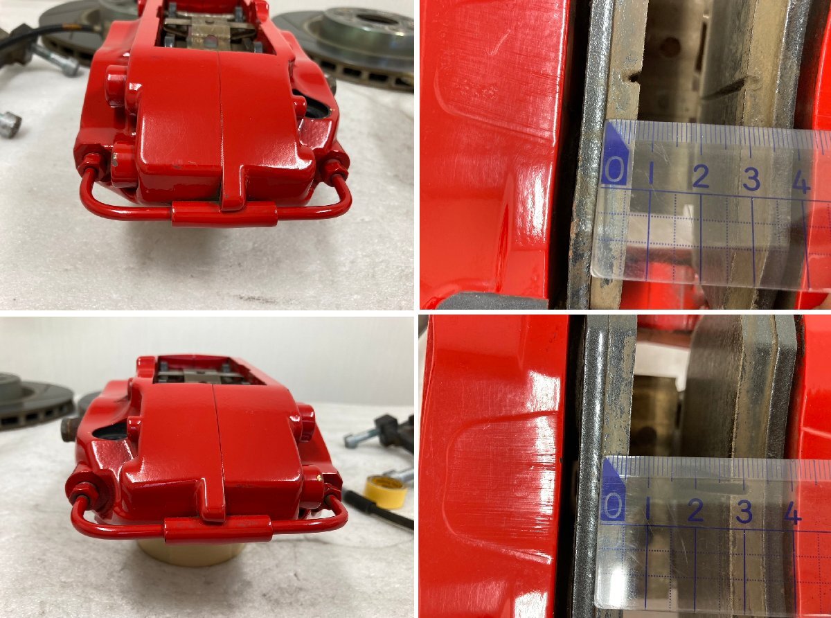  Audi TT S line Brembo brembo передний суппорт передний тормозной диск комплект конструкция внутри низкая скорость пробег проверка settled 802004