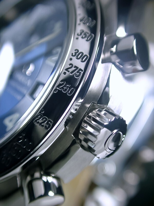 ★日本限定 超美品 OMEGA Ω オメガ スピードマスター クロノグラフ ネイビーアラビア バルジュー7750 3513.8200 希少！綺麗！★_画像6