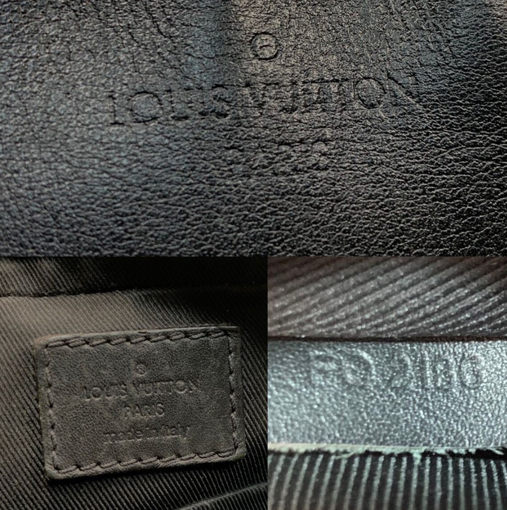 1 иен [ трудно найти товар ]LOUIS VUITTON Louis Vuitton Damier Efini небольшая сумочка dist likto мужской sakoshu сумка на плечо 