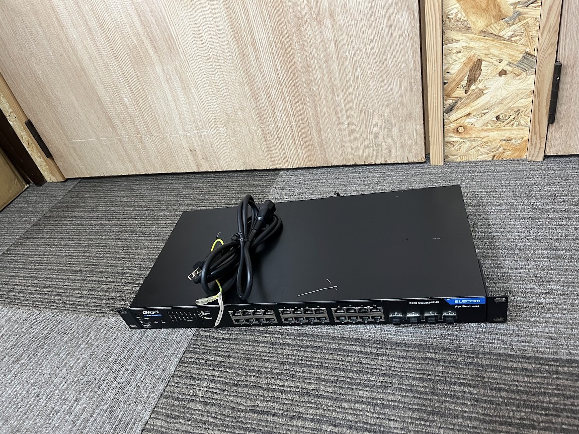 ●ELECOM【 EHB-SG2B24F-PL 】エレコム レイヤー2 PoE Webスマートギガスイッチ