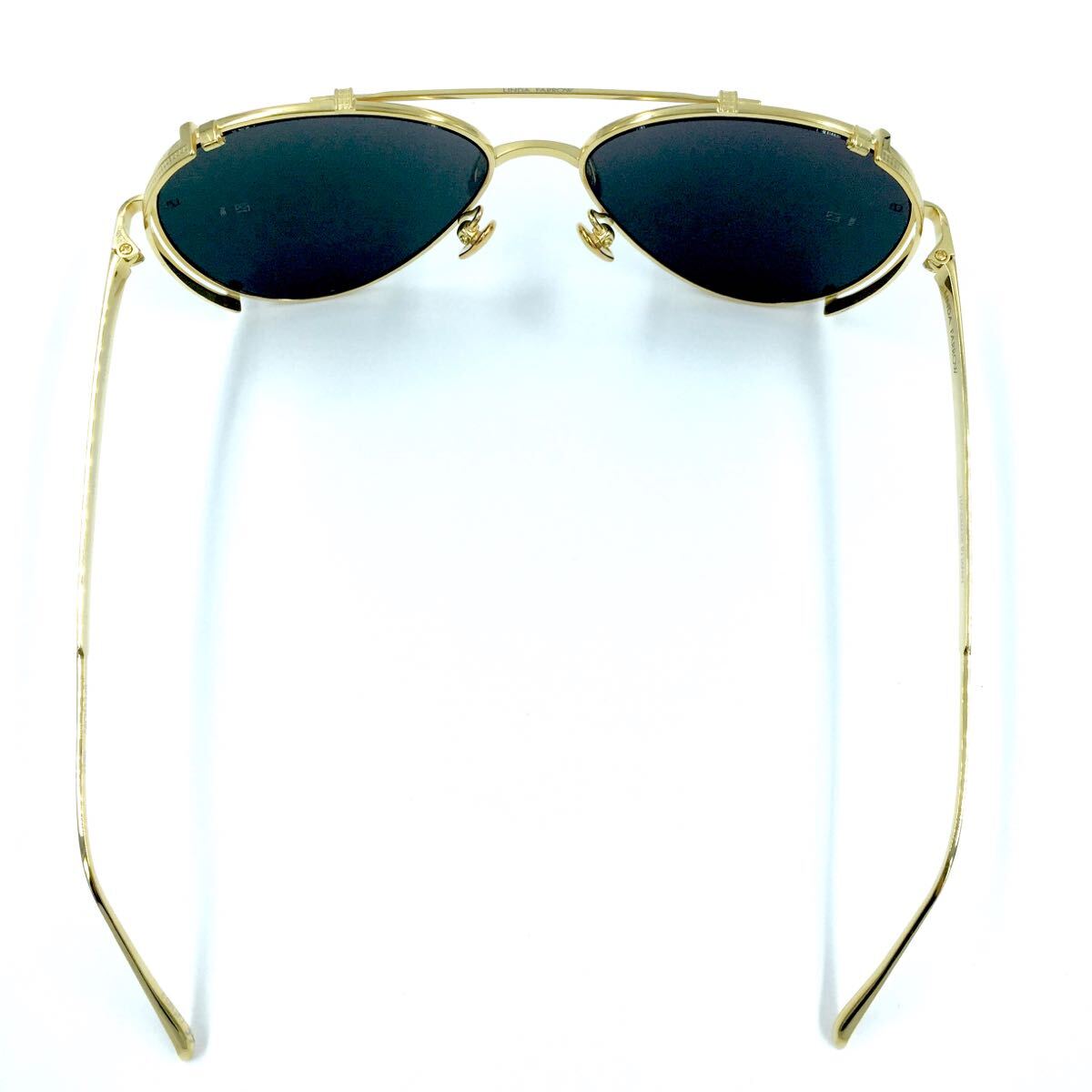 【新品未使用】LINDA FARROW リンダファロー LFL1039/2 Newman サングラス 日本製_画像3