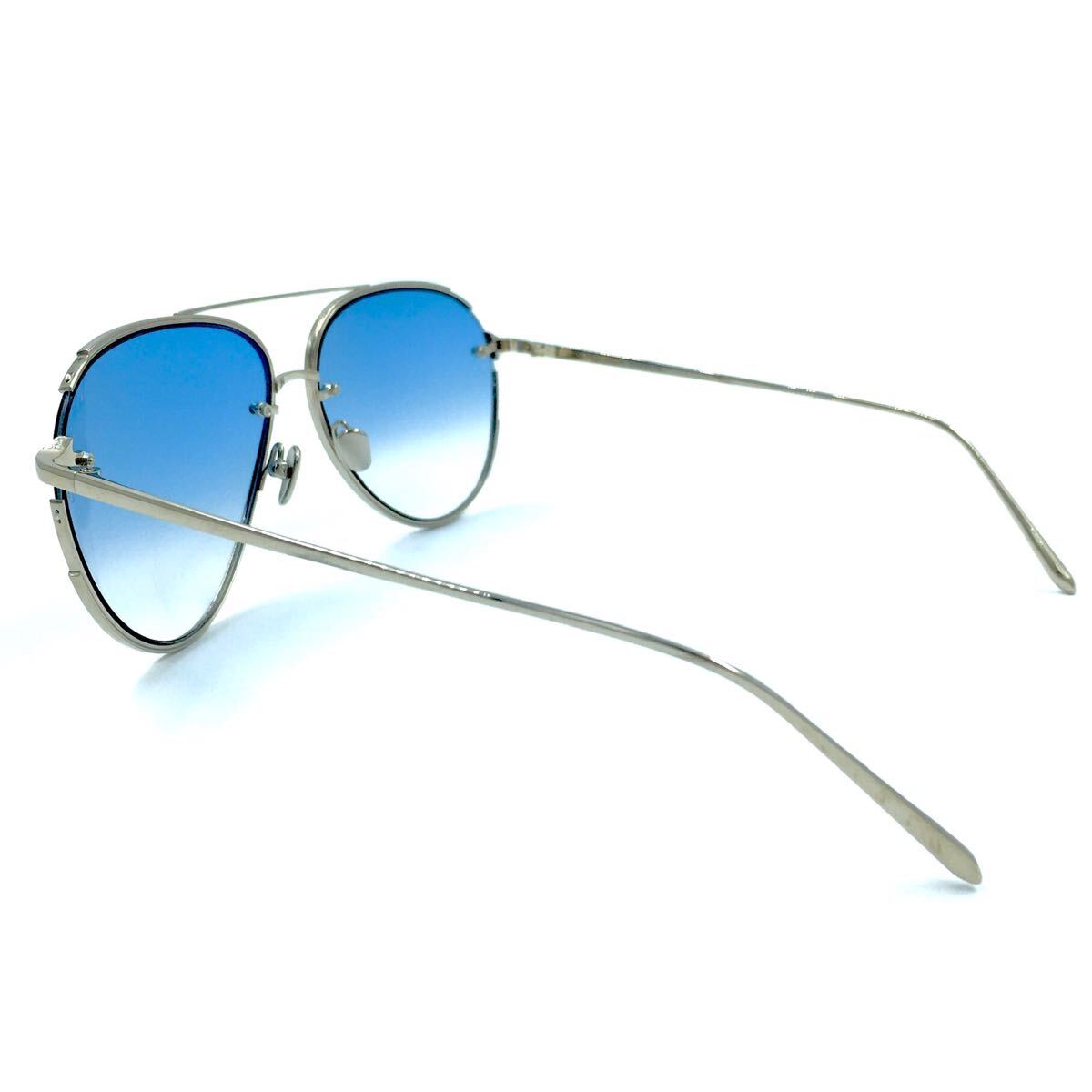 【新品未使用】LINDA FARROW リンダファロー LFL950/2 RUSSO サングラス ティアドロップ アイウェア_画像2