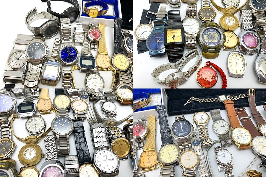 【1円～】ウォルサム ユリスナルダン SEIKO/セイコー CASIO/カシオ他 時(shí)計(jì) 腕時(shí)計(jì) 時(shí)計(jì)パーツ 部品 セット売り 66點(diǎn)セット ※ジャンク品