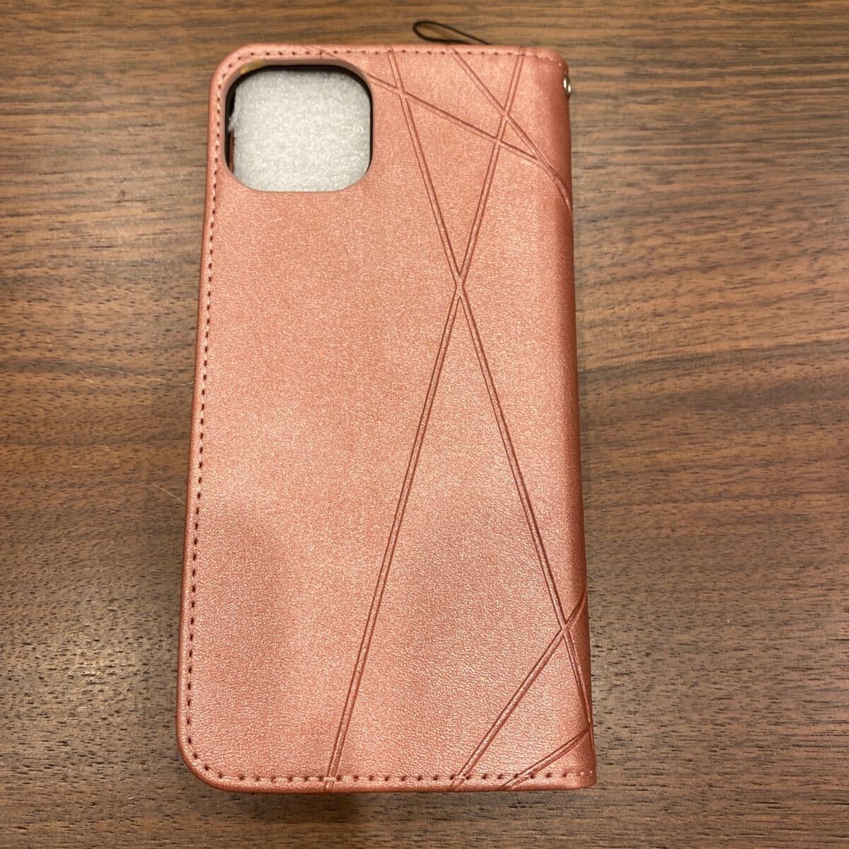 2314029☆ ZHUAZHULE iPhone15 Plus ケース 手帳型 アイフォン15Plus 財布型 レザー スマホケース カード収納 （ローズゴールド）