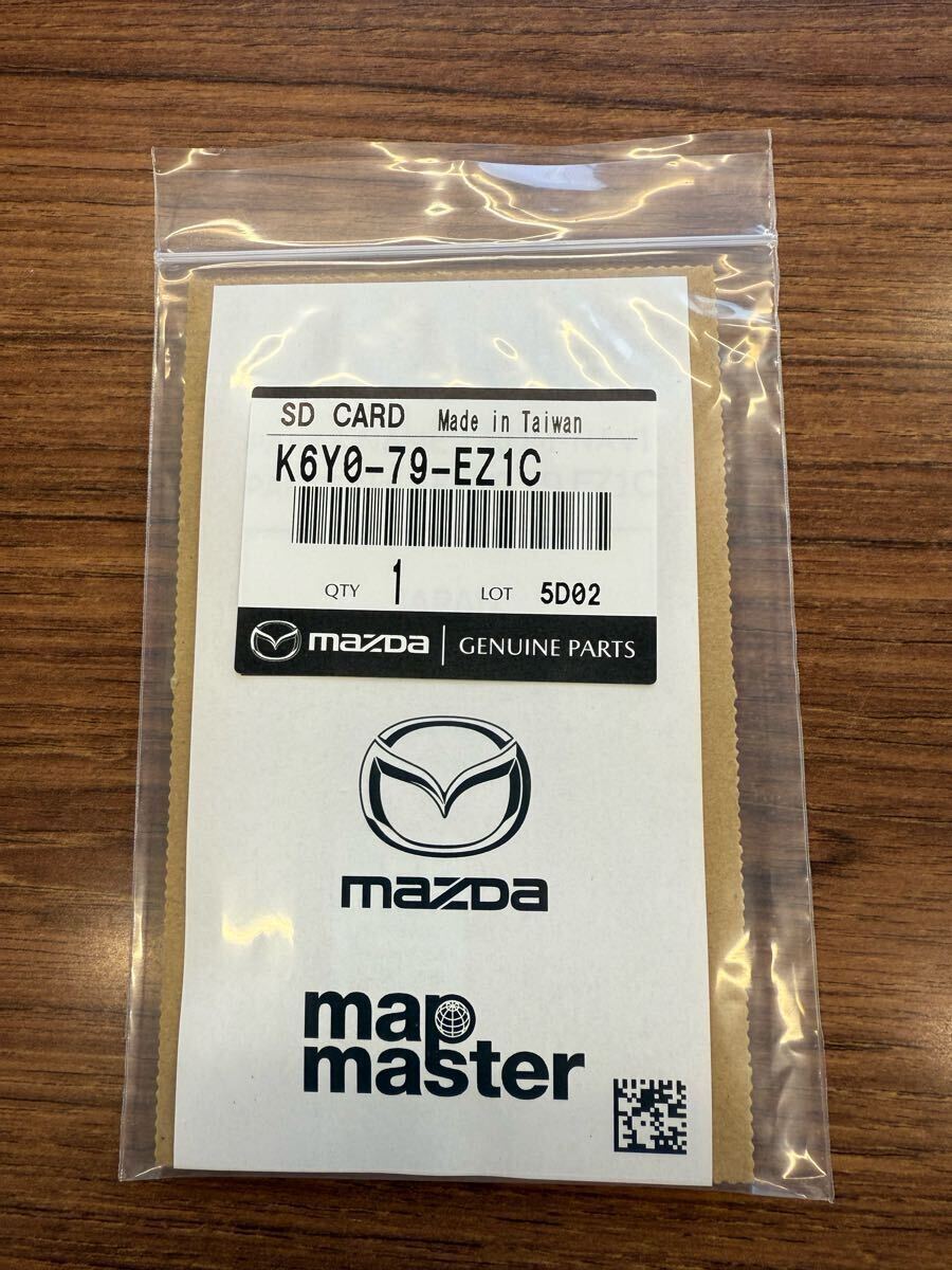 【新品?未使用】マツダ純正ナビ SDカード K6Y0-79-EZ1C 2024年版 地図更新可 アドバンス2